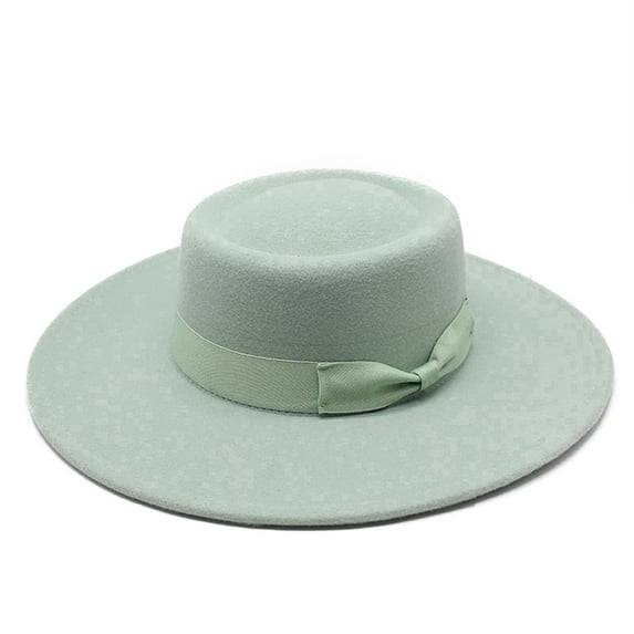 HJYCHN Sun Hats Outdoor Leisure Large Brim Design Stylish Sun Hat Every Season Mint Green M
