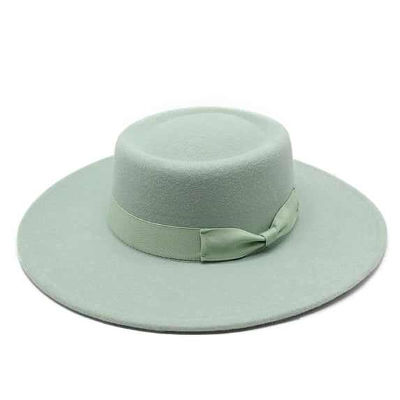 HJYCHN Sun Hats Outdoor Leisure Large Brim Design Stylish Sun Hat Every Season Mint Green M