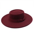 thumbnail image 1 of HJYCHN Sun Hats Outdoor Leisure Large Brim Design Stylish Sun Hat Every Season Red M, 1 of 2