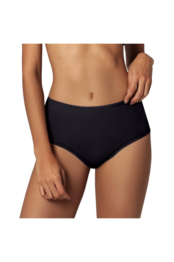 Swim Shorts for Women High Waist Menstrual Swim Pants with Four-Layer Absorbent Leak-Proof Protection for Swimming and Daily Wear Swim Bottoms for Women Black XS