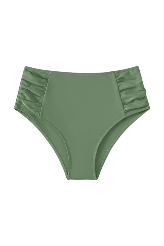 Swim Shorts for Women Multicolor Bikini Spa Swimsuit Beach Briefs Triangle Bottoms for Women Swim Bottoms for Women Green M