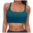 thumbnail image 1 of HJYCHN Tankini Tops for Women Swimwear Lace Up Underwire Full Coverage Push Up Swim Crop Top Tie Back Sports Tops Swimsuit Tops for Women Navy XXL, 1 of 4