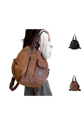 Travel Backpack Minimalist Large Capacity Convertible Shoulder Bag for Travel Work Business Trips Everyday Use Carry on Backpack Coffee One Size