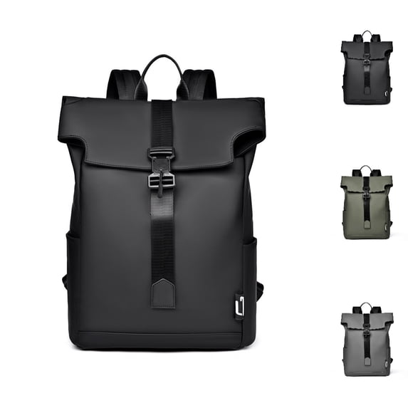 HJYCHN Travel Backpack for Men Lightweight Laptop Daypack Rucksack for Travel Hiking Commuting Daily Use Backpack Travel Black One Size
