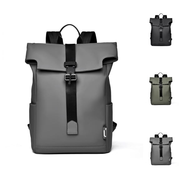 HJYCHN Travel Backpack for Men Lightweight Laptop Daypack Rucksack for Travel Hiking Commuting Daily Use Backpack Travel Grey One Size