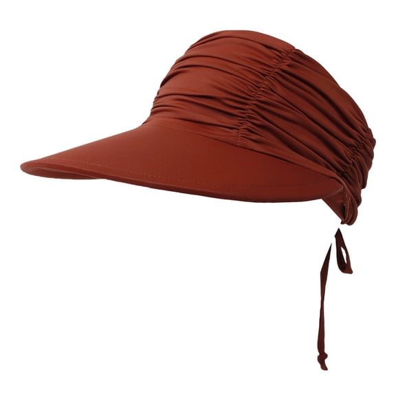 HJYCHN Western Style Shapeable Straw Sun Hat for Women Men Summer Outdoor Cowboy Beach Hat Brown One Size