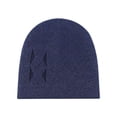 thumbnail image 1 of HJYCHN Winter Hats for Women Men's Outdoor Warm Thick Wool Knitted Beanie Lined Skull Cap for Cold Weather Fashion Womens Winter Hat Navy A, 1 of 2