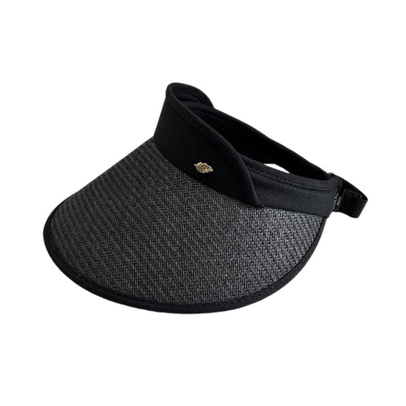 HJYCHN Women's Floral Sun Hat Wide Brim Summer Beach Hat Lightweight Breathable For Outdoor Travel Gardening BK1 M