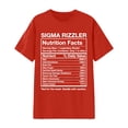 thumbnail image 1 of HJYCHN Womens Tops Unisex Graphic Print Short Sleeve Crew Neck T Shirt Soft Everyday Comfort Tee with Fashionable Style Womens T Shirts Red M, 1 of 1