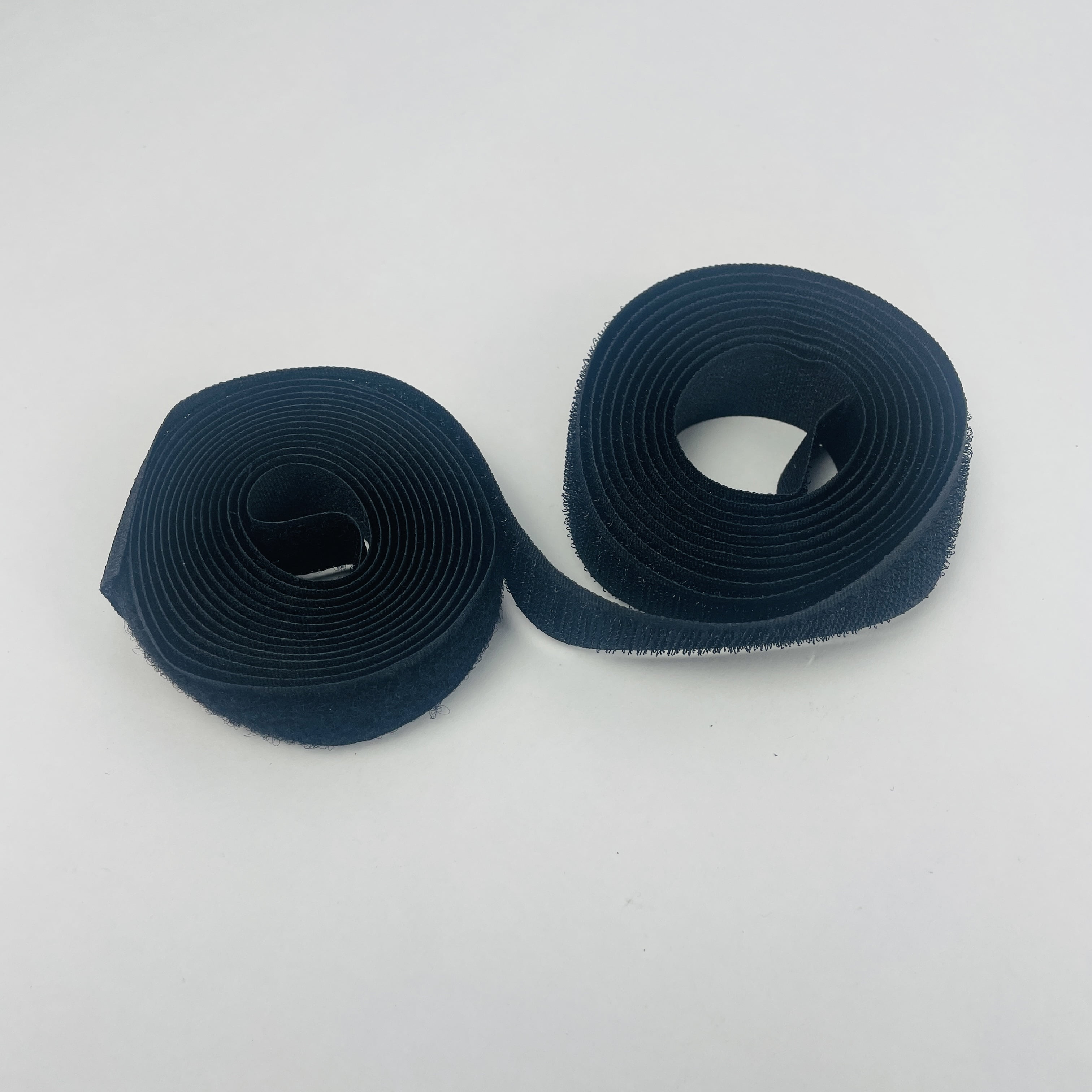HJYR Black 3/4 in x 2 yd Hook and Loop Fastener, Self Adhesive Hook and Loop Tape