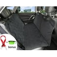 thumbnail image 1 of HJZ Waterproof Pet Hammock dog Car Back Seat Cover in Black, 1 of 8