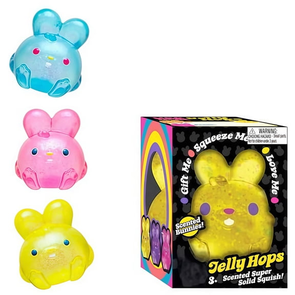 Easter Bunny Stress Toys , Bunny-Shaped Squeeze Sensory Toys, Soft Slow Rising Bunny Shape Stress Toys