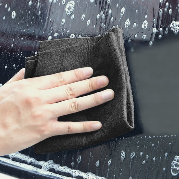 HJuyYuah Large Magic Microfiber Cloth 19.7x19.7in, Streak-Free Towel for Glass Kitchen and Car Cleaning