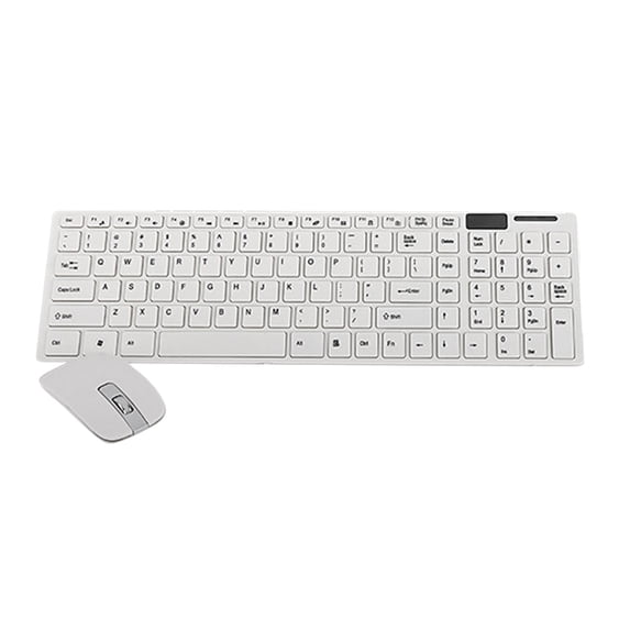 HK-06 Thin Silent 2.4G Wireless Keyboard and Mouse Set, 1600DPI (No Battery)