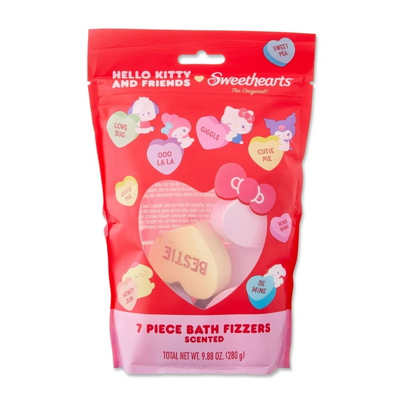 Sweethearts x Hello Kitty & Friends Bath Bombs, 7 Pieces