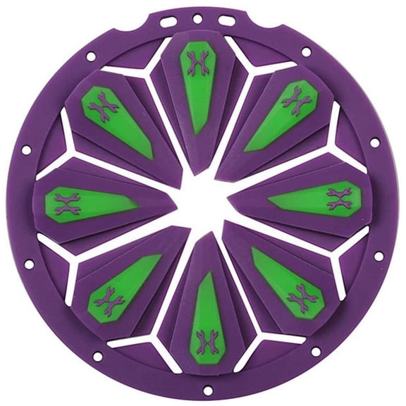 HK Army Paintball R1 + LTR Rotor Epic Speed Feed 2.0 Neon Purple Green