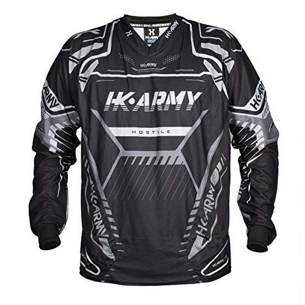 T-shirt Manches Longues HK Army Hostile DryFit - Noir, Taille XXL, Neuf