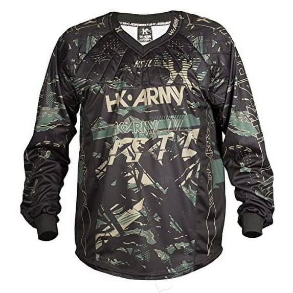 HK Army HSTL Line Padded Paintball Jersey - Jungle / Medium