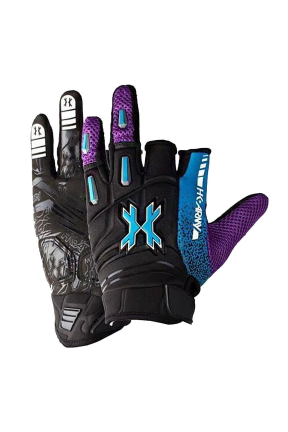 Pro Fingerless Padded Ventilated Paintball Gloves, Color: Arctic, Size: L