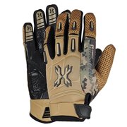 hk army pro gloves - full finger - tan camo - small