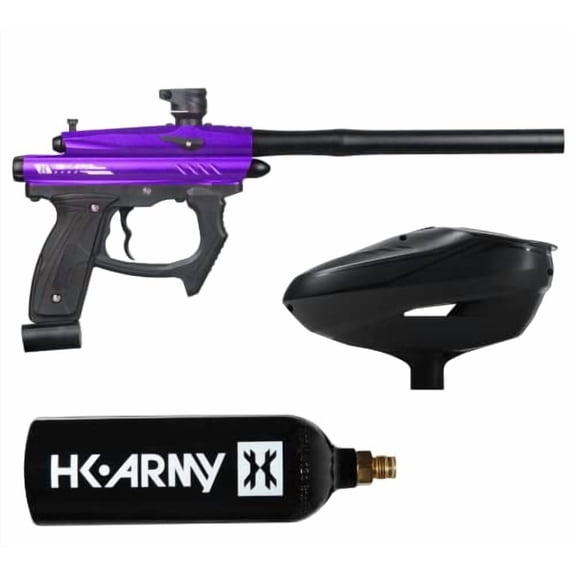 HK Army SABR Paintball Gun CO2 Marker Starter Package (Purple)