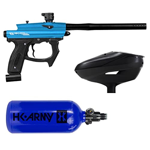 HK Army SABR Paintball Gun HPA Marker Starter Package (Blue)