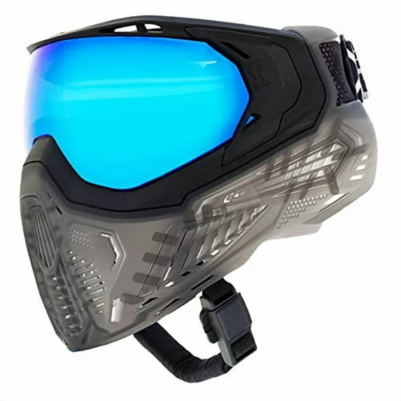 HK Army SLR Thermal Paintball Mask Goggle - Currant (Black/Black/Smoke) - Arctic Thermal Lens