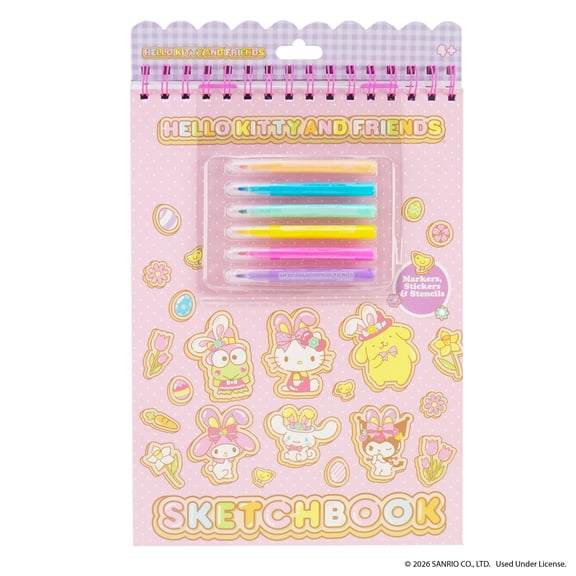 Hello Kitty And Friends Sketchbook