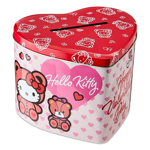 Hello Kitty Heart Shaped Tin, Mailbox