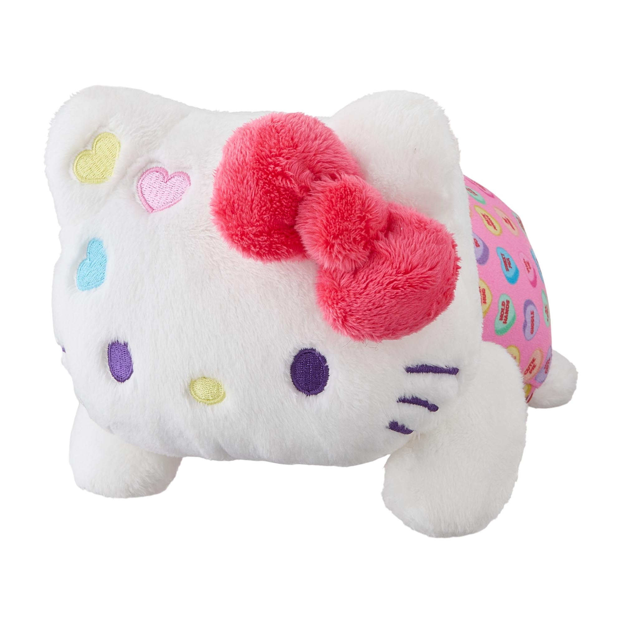 Sanrio Hello Kitty Plush with Sweethearts Candy Print Fabric