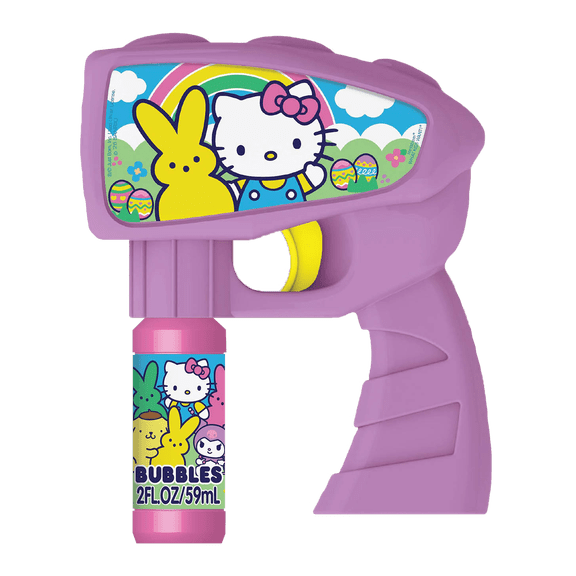 Peeps and Hello Kitty Bubble Blaster, 2 oz, Ages 3+