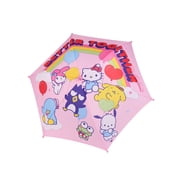 Hello Kitty and Friends 6-Panel Stick Umbrella with Auto Open Button