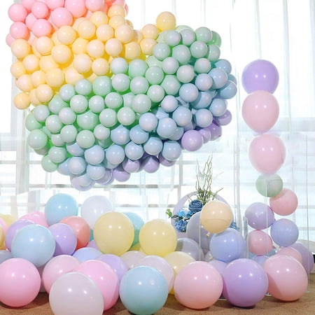 HK balloons® (Pack of 1000)Pastel Latex Balloons 10 Inches Macaron Candy Colored Latex Party Balloons for Wedding Graduation Kids Birthday Party Christmas Baby Shower