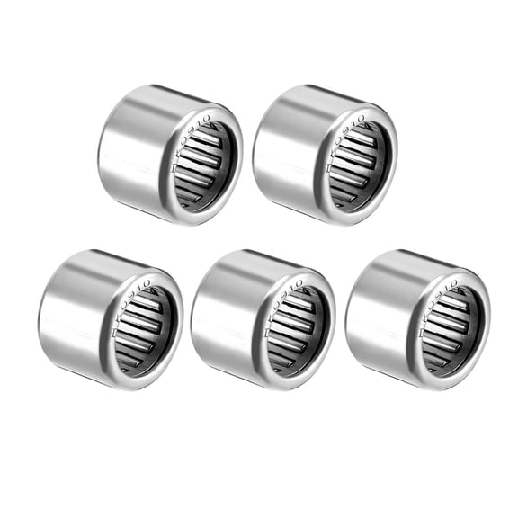 HK0910 Drawn Cup Needle Roller Bearings 9mm Bore Dia, 13mm OD, 10mm Width 5Pcs