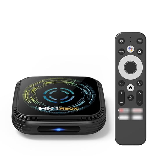 HK1 RBOX Android 14.0 TV Box 64bit 4GB RAM  64GB ROM Allwinner H728 Octa-core A55 Mali G57-MC1 1000M Ethernet WiFi6 Dual-WiFi 2.4G/5G 8K BT5.x USB3.0 Voice Control TV Box
