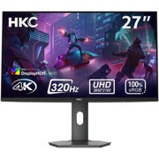 HKC G27M7Pro 27 IPS Mini LED Gaming Monitor UHD 160Hz / FHD 320HzDual mode 1ms DIC HDR1400 98% DCI-P3 HAS Stand USB-C 90W 1x1.4 DP+2x 2.1HDMI