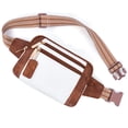 thumbnail image 1 of HKCLUF Belt Bag for Women,Vegan Leather Everywhere Fanny Pack Crossbody Bags for Women Men Trendy Waist Bag with Adjustable Strap, 1 of 10