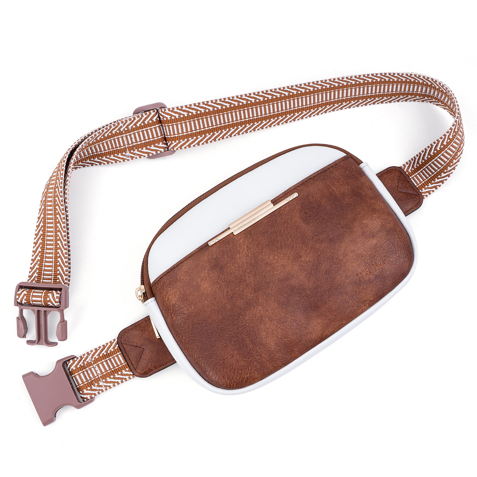HKCLUF Belt Bag for Women Vegan Leather Mini Belt Bag With Adjustable Strap Unisex Triple Zip Small Cross Body Fanny Pack bdd00eec 5665 441b a362 12e8ab2c9b24.f584c208981e82383b09d9b9b5bde5a1