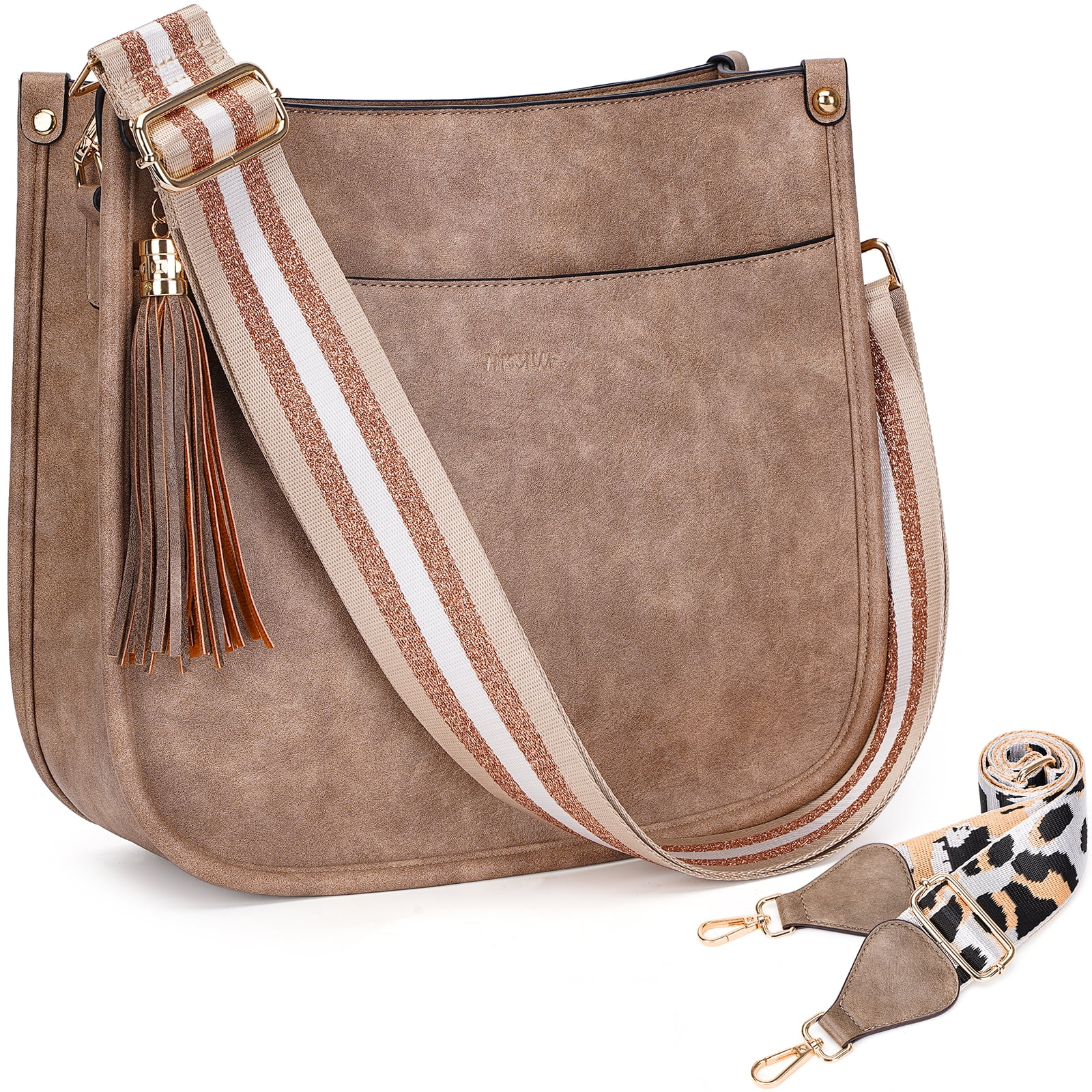 HKCLUF Crossbody Bags for Women Designer Leather Hobo HKCLUF Crossbody Bags for Women Designer Leather Hobo