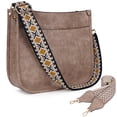 thumbnail image 1 of HKCLUF Crossbody Bags for Women Hobo Handbags With 2 Adjustable Leopard Guitar Strap Shoulder Bucket Bags, 1 of 9