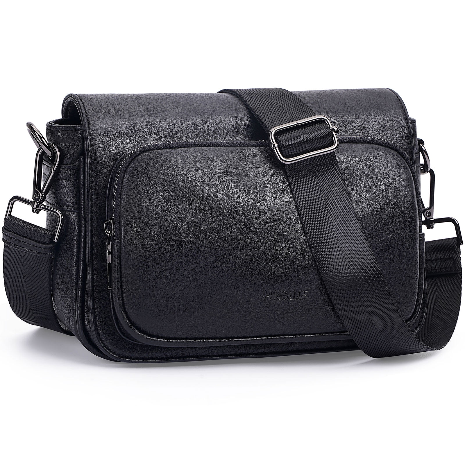 HKCLUF Small Crossbody Bag For Women Trendy Vegan Leather Crossbody Bag