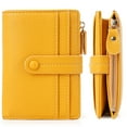 thumbnail image 1 of HKCLUF Small Wallet for Women Minimalist Slim Bifold Wallets Zipper Wallet Credit Card Holder with Zipper Pocket, 1 of 6