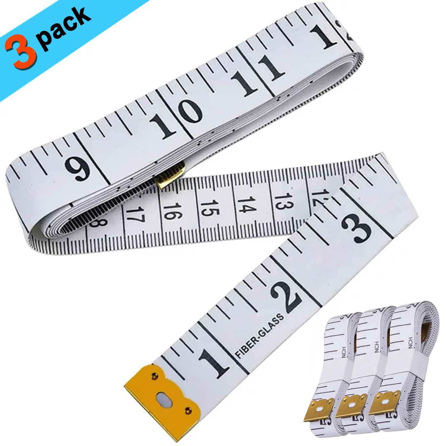 Soft Tape Measure for Body Measuring Tape Soft Sewing Tailor Fabric Cloth Tape  Measure for Weight Loss Flexible Ruler Double Scale 150cm/60inch (Green)  price in Egypt,  Egypt