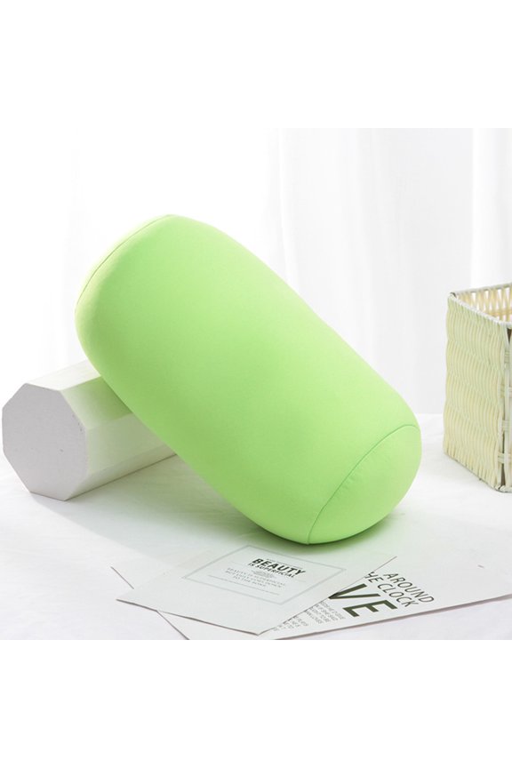 11.8"x6.3" High-Density Memory Foam Roll for Neck & Back Support, Removable Washable Cover, Travel Pillow for Office Chair, Car, Home Use