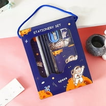 HKEJIAOI 6-Piece Drawing & Sketching Pencil Set with Eraser, Sharpener, Ruler & Notebook for Art & Office Supplies