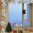 thumbnail image 1 of HKEJIAOI 6ft Artificial Christmas Garland with Berries and Foliage, Flexible Metallic Gold Silver Vine for Fireplace Mantel Staircase Doorway Holiday Party Decor, 1 of 6