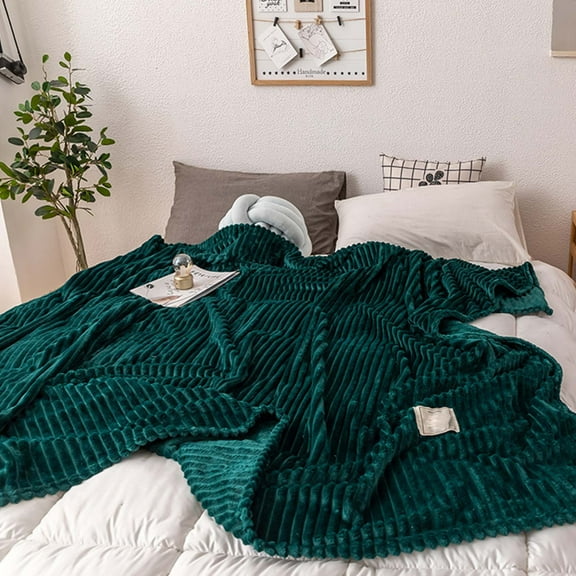 HKEJIAOI 70.87x78.74in Magic Fleece Throw Blanket Soft Breathable Lightweight All-Season Cooling Blanket for Hot Sleepers Bed Sofa Nap