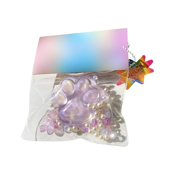 HKEJIAOI Big Taba Soft Fidget Toys for Stress Relief Anxiety Mini Squeeze Sensory Pal