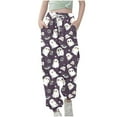 thumbnail image 1 of Lopecy-Sta Children's Casual Pants Halloween Drawstring Elastic Sporty Jogger Classic Comfortably Lounge Pant with Pockets, 1 of 5
