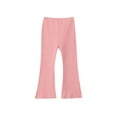 thumbnail image 1 of HKEJIAOI Childrens Long Pants Winter Solid Color Flare Pants for Kids Leisure Sports Pants Infant Bell Bottoms Clothes, 1 of 5